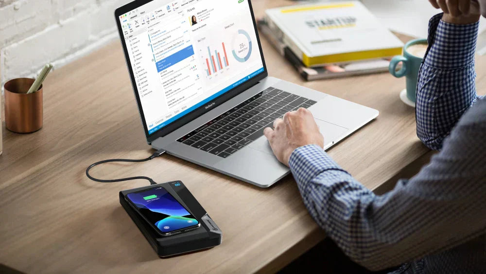 The Flexibility to work anywhere with the 27K Power Bank Ultimate