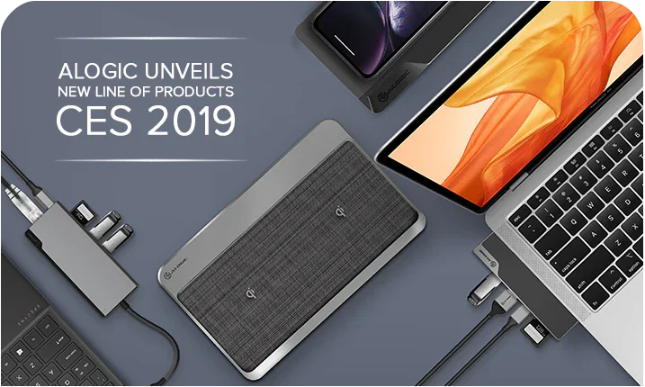 Alogic Unveils New Line of Products at CES 2019_1