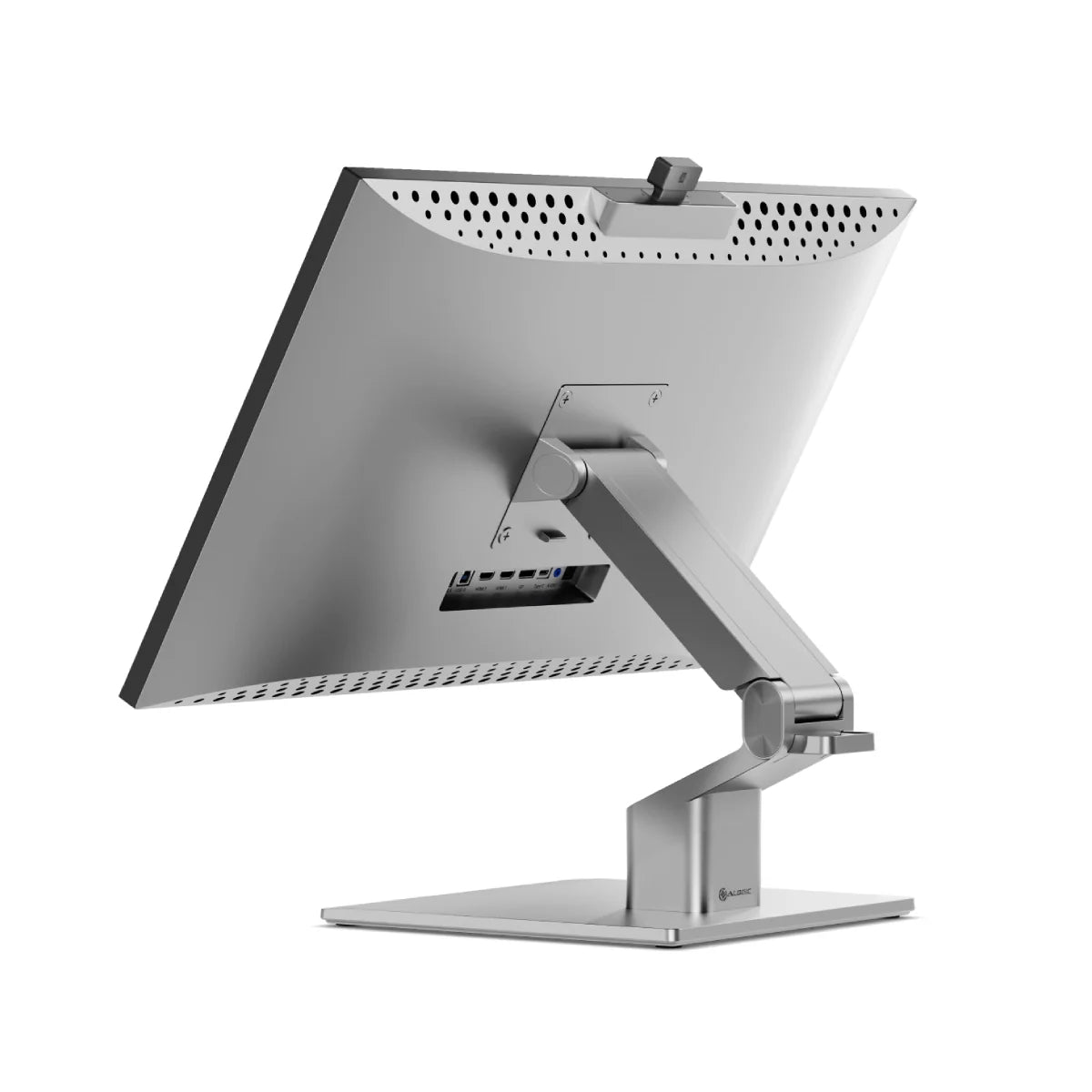 Clarity Fold Touch 27" 4K UHD Monitor with 65W Power Delivery, Webcam, Touchscreen & Fold Stand (Pack of 2) + Dual 4K Universal Docking Station - DisplayPort Edition