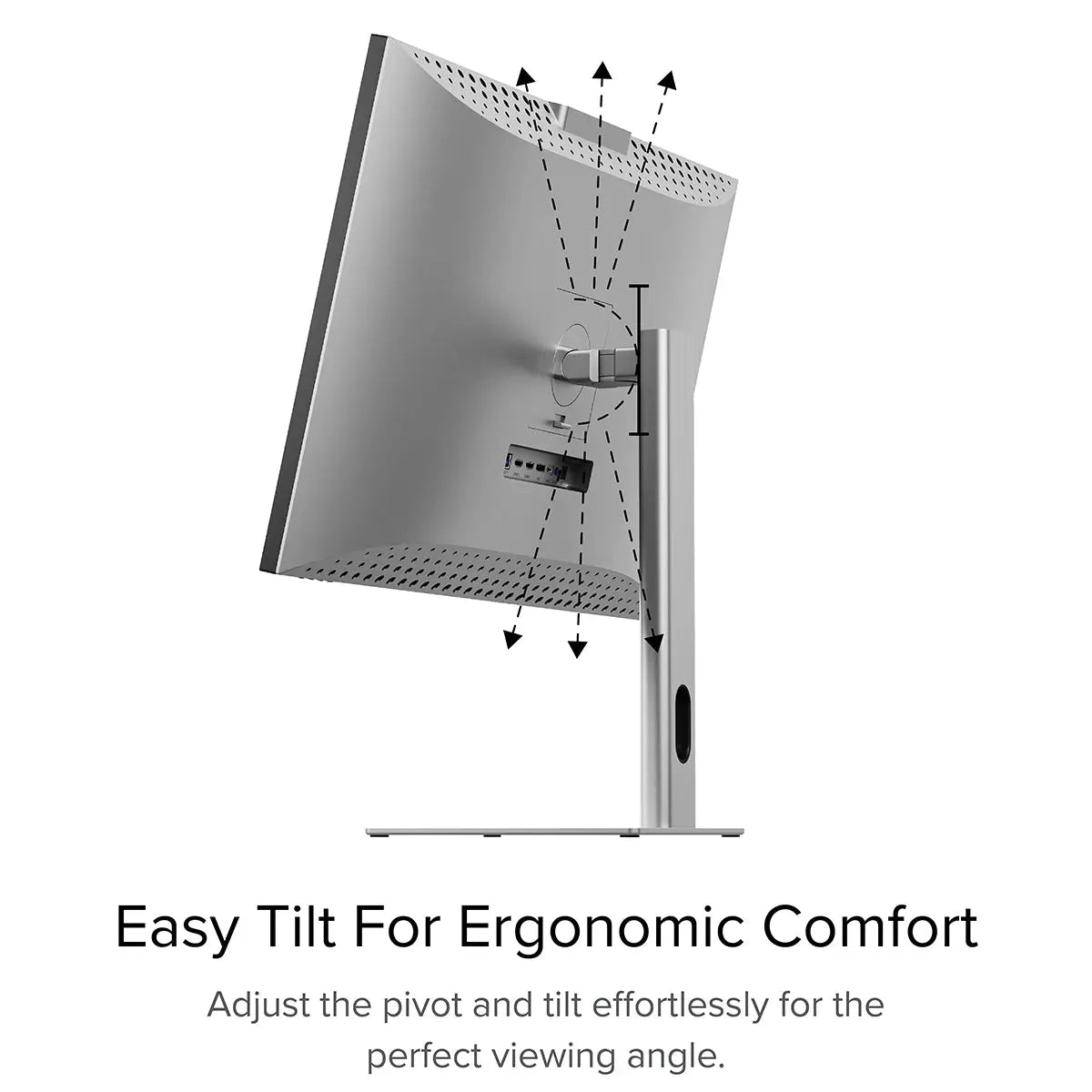 Clarity Pro 27" UHD 4K Monitor with 65W PD and Webcam ALOGIC USA