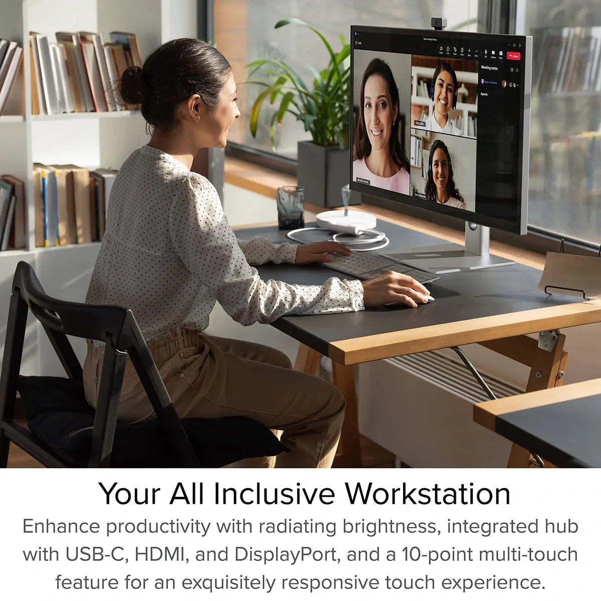 Clarity Pro 27" UHD 4K Monitor with 65W PD and Webcam ALOGIC USA