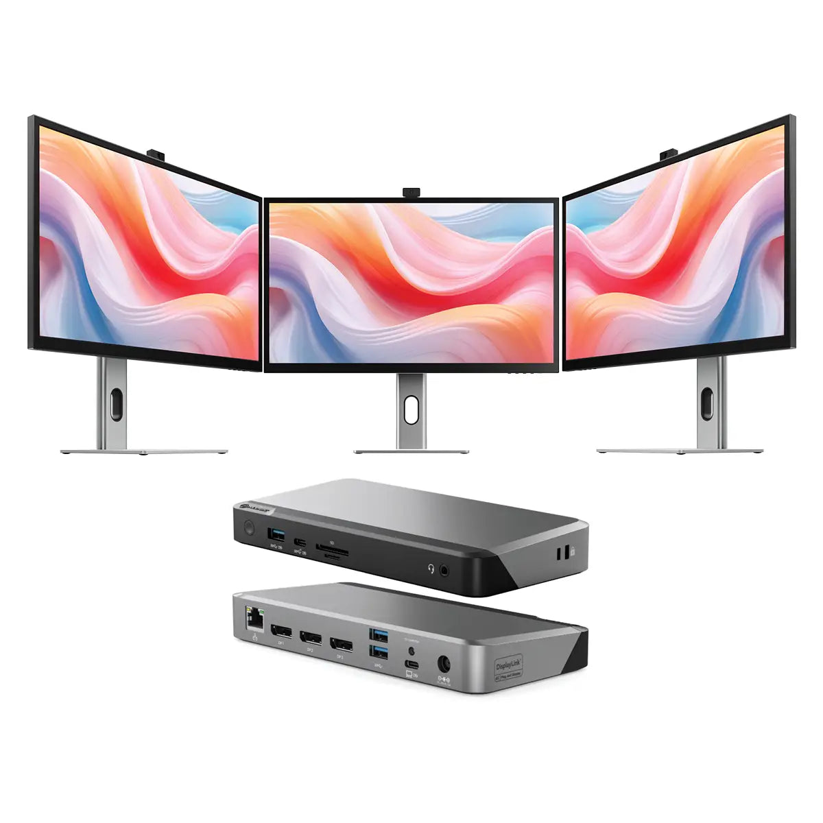 clarity-pro-27-uhd-4k-monitor-with-65w-pd-and-webcam-pack-of-3-dx3-triple-4k-display-universal-docking-station-with-100w-power-delivery1