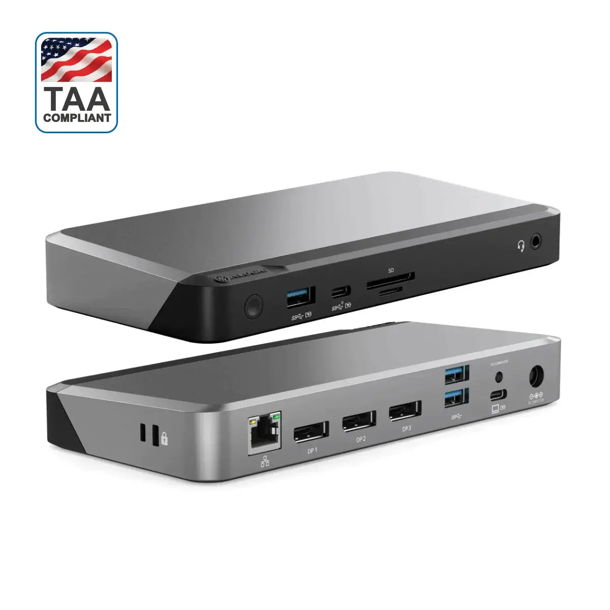 MX3 USB-C Triple Display DP Alt. Mode Docking Station - With 100W Power Delivery ALOGIC USA