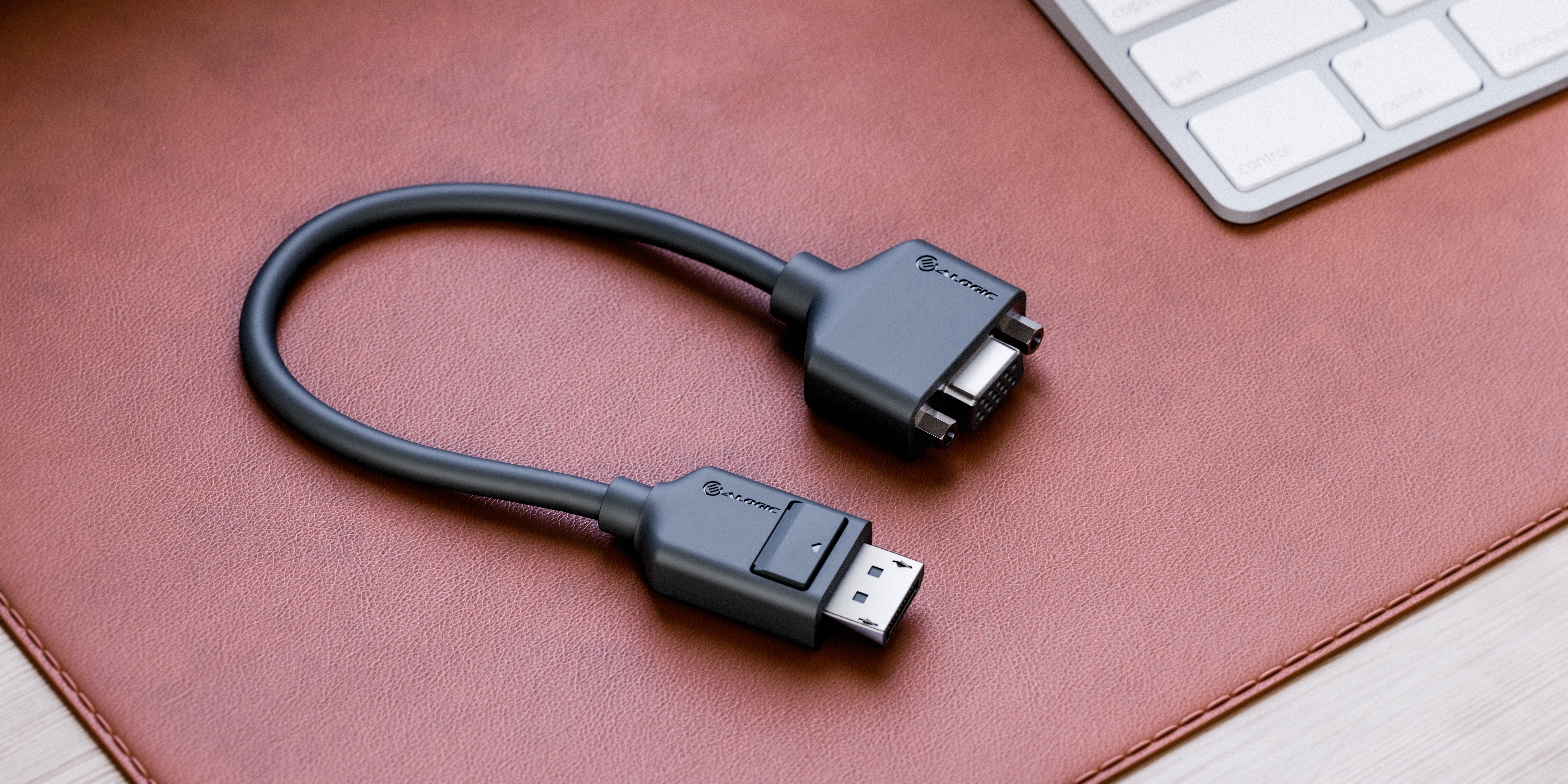 Elements DisplayPort to VGA Adapter - Male to Female - 20cm