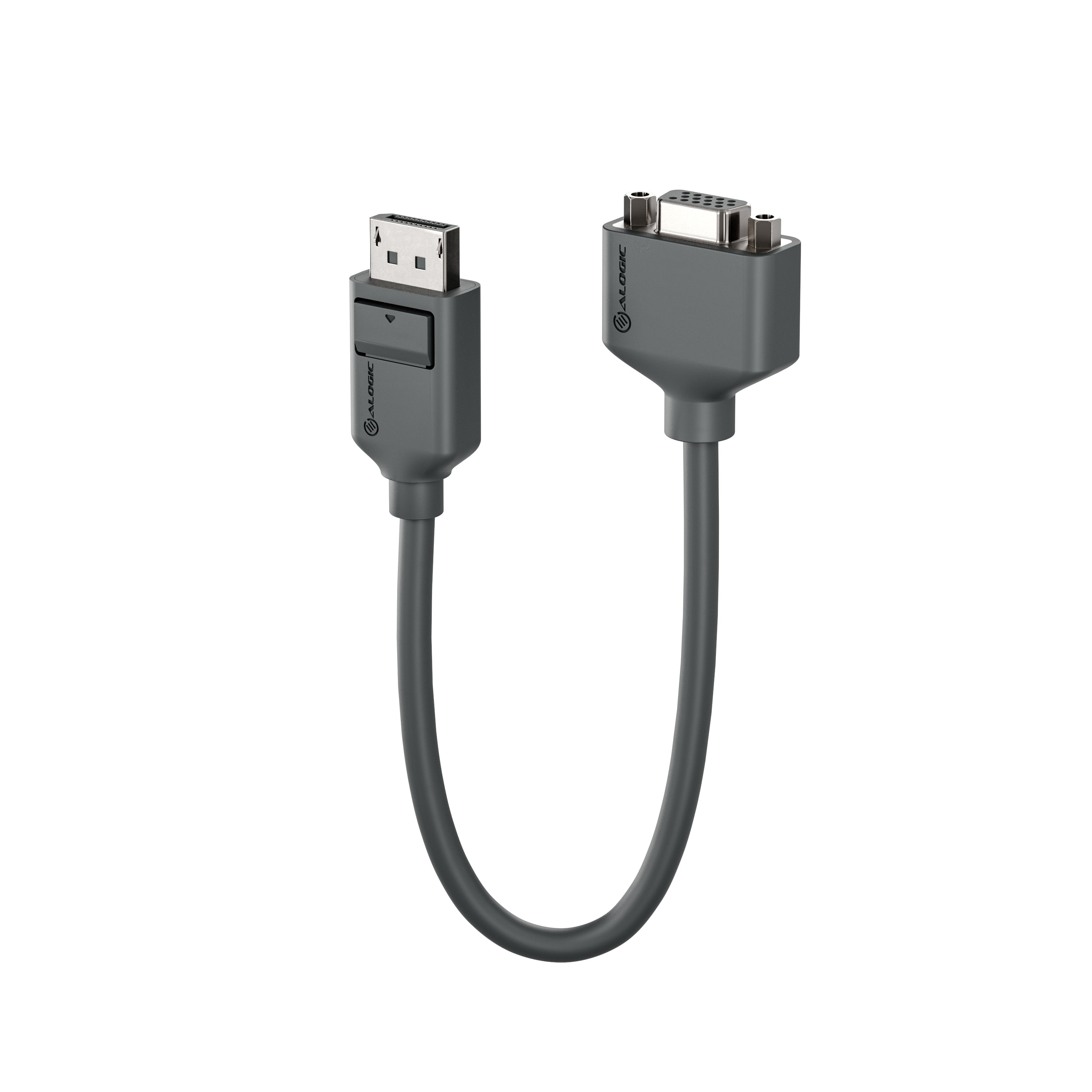 Elements DisplayPort to VGA Adapter - Male to Female - 20cm
