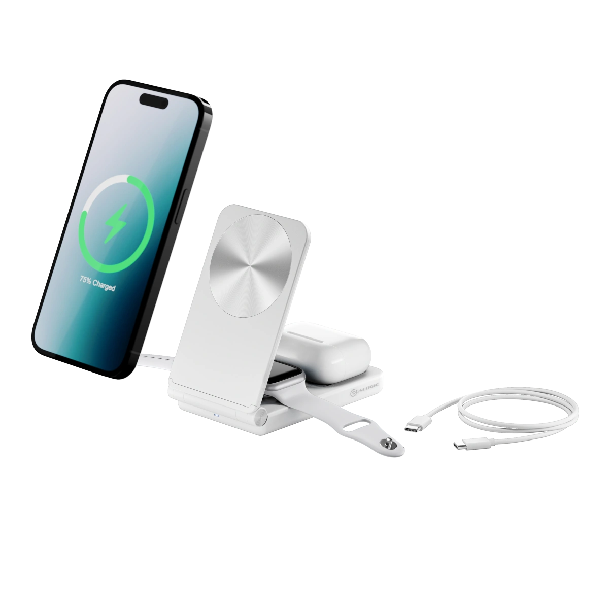 Wireless charging stand discount 3 in 1