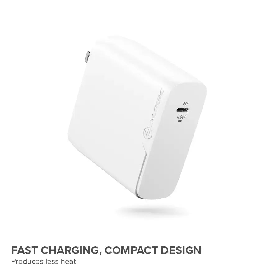 100W Rapid Power GaN Charger - Includes 2m 100W USB-C Charging Cable ALOGIC USA