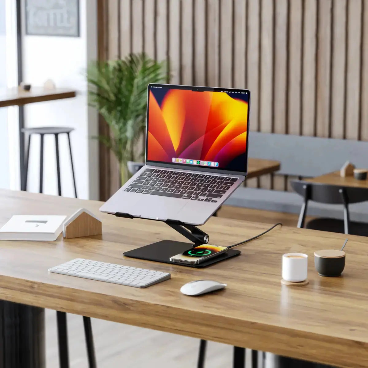 Elite Power Laptop Stand with Wireless Charger ALOGIC USA