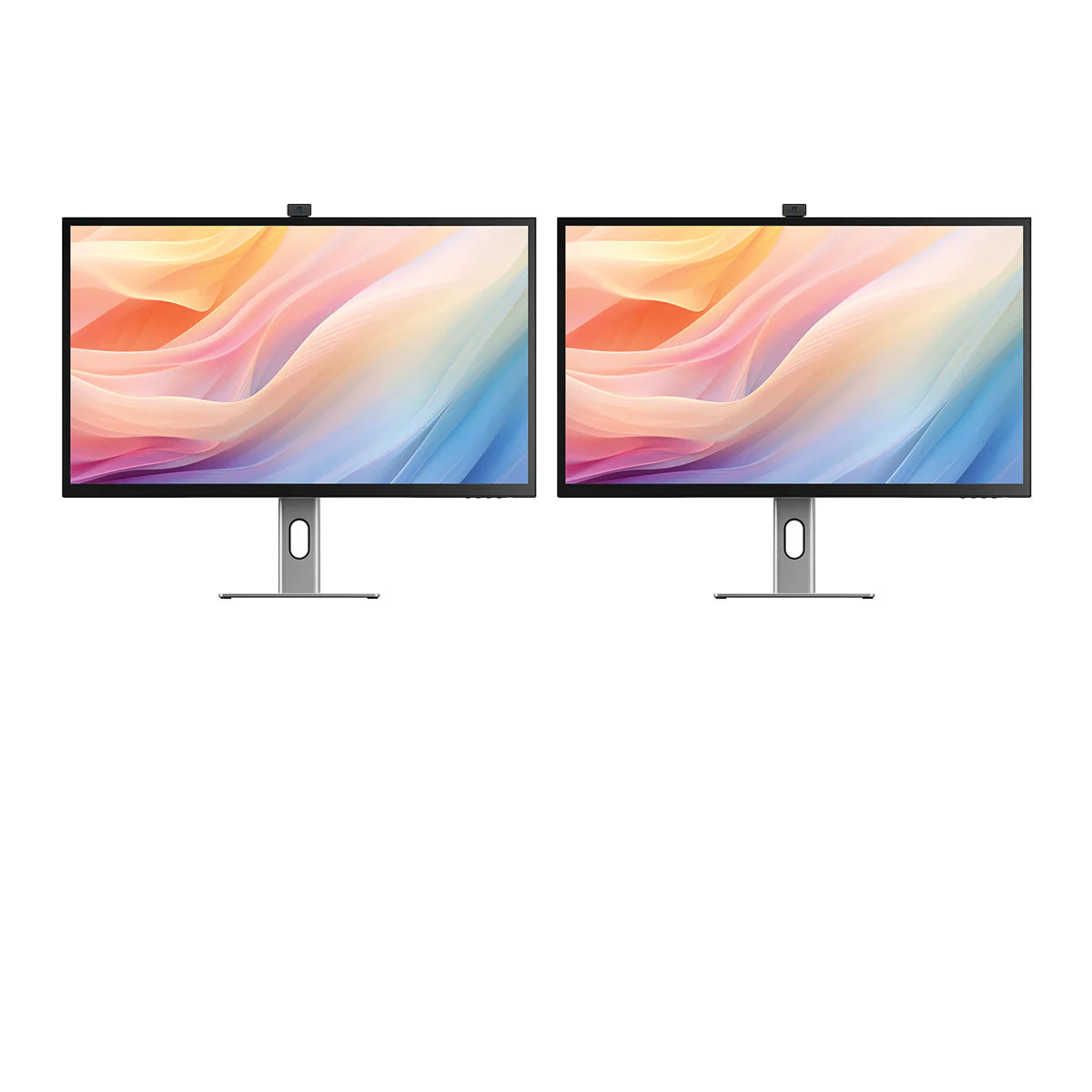 Clarity Max Pro 32" UHD 4K Monitor with USB-C Power Delivery and Webcam (Pack of 2)