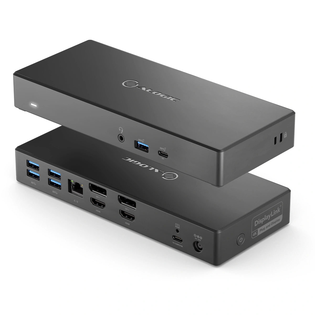 DA2 Dual 4K Display Universal Docking Station with 100W Power Delivery