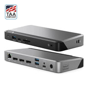 DX3 Triple 4K Display Universal Docking Station - with 100W Power Delivery ALOGIC USA