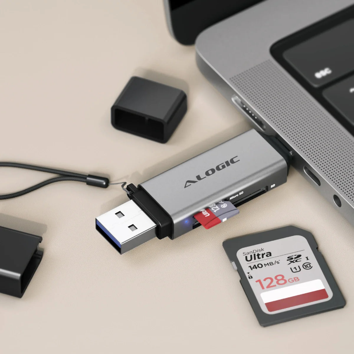 Flash Mini Universal 2-in-1 USB Card Reader