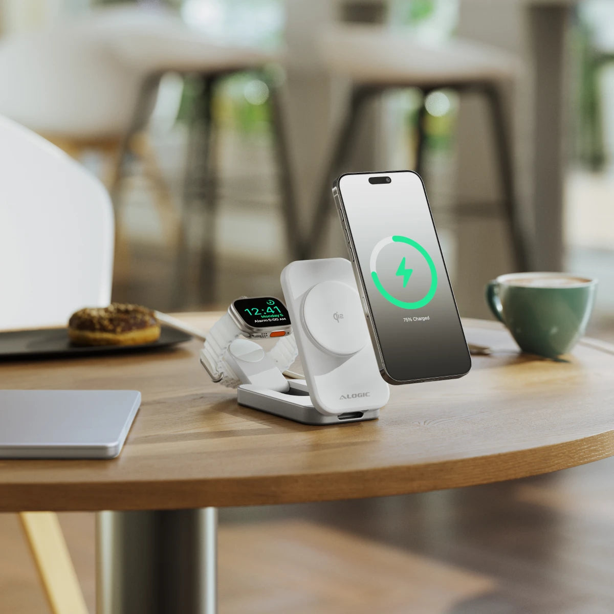 Flip 2-in-1 Qi2 Fast Wireless Charging Stand