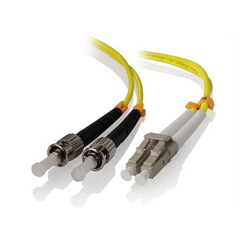 1m LC-ST Single Mode Duplex LSZH Fibre Cable 09/125 OS1