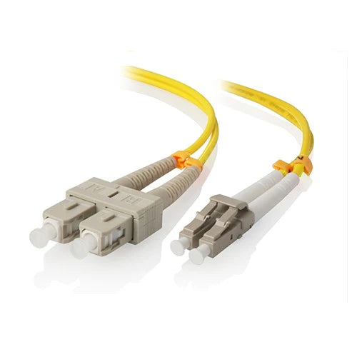 LC-SC Single Mode Duplex LSZH Fibre Cable 09/125 OS2