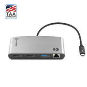 ThunderBolt 3 Dual DisplayPort PORTABLE Docking Station with 4K
