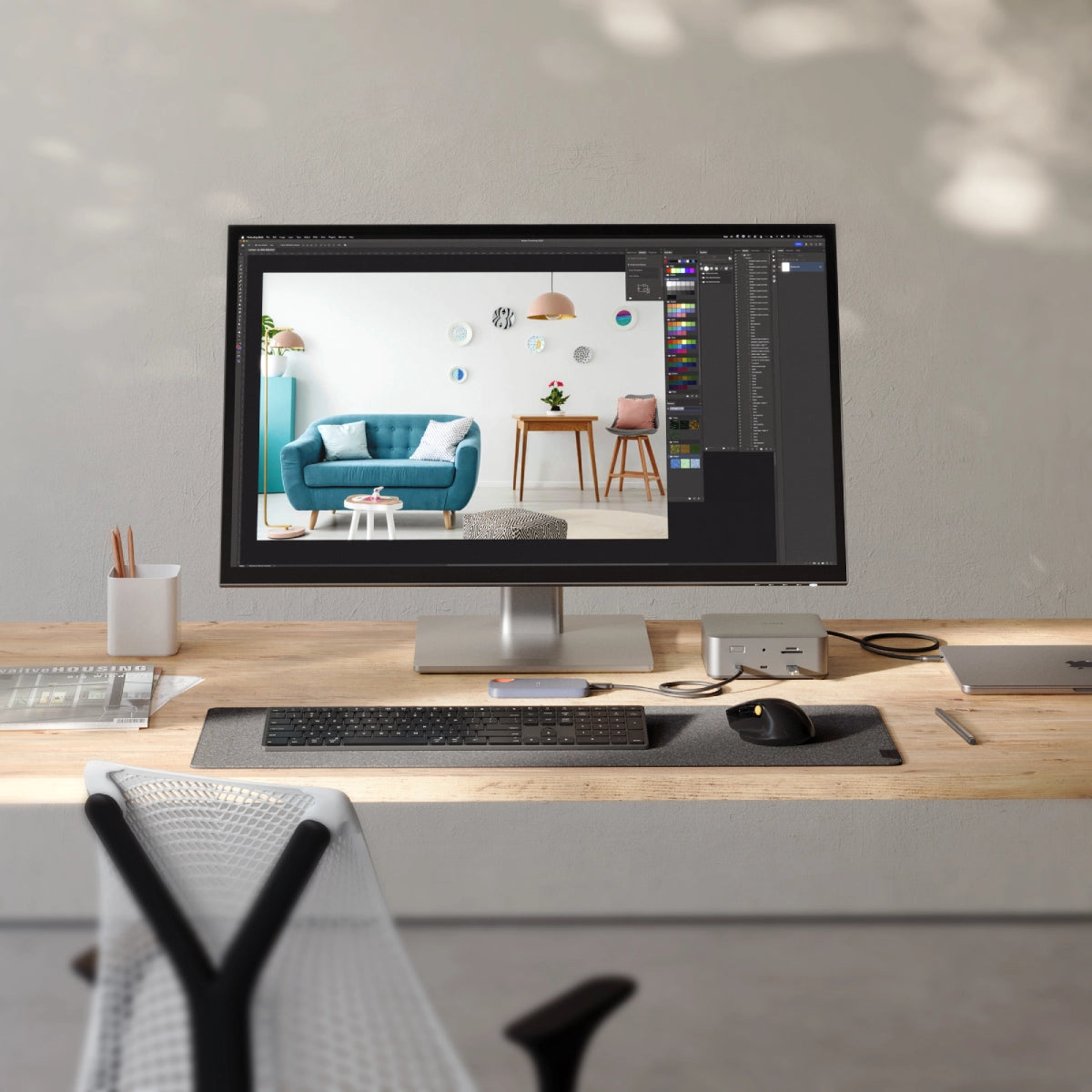 Clarity 32" 6K Touch Monitor Premium Home Office Kit