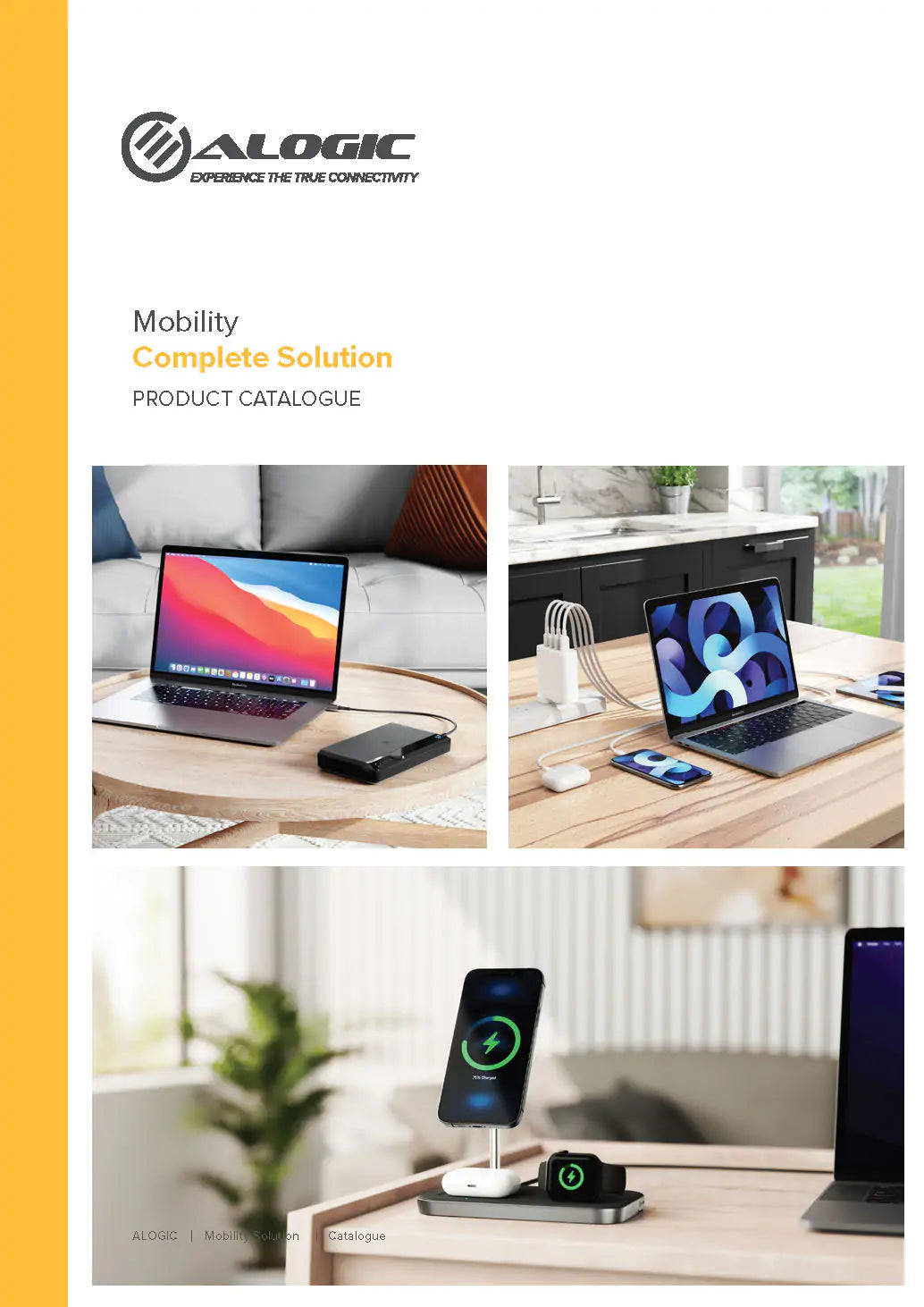 Alogic product catalogs offer options to accommodate user needs