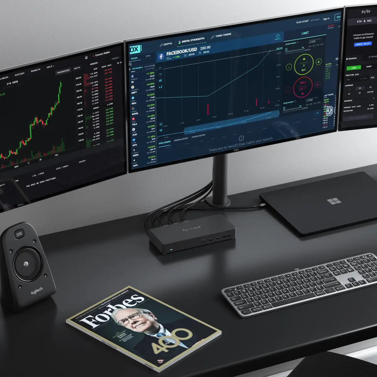 usb-c-triple-display-dp-alt-mode-docking-station-ma3-with-100w-power-delivery-laptop-charging-2-x-dp-and-1-x-hdmi-with-up-to-4k-60hz-support3