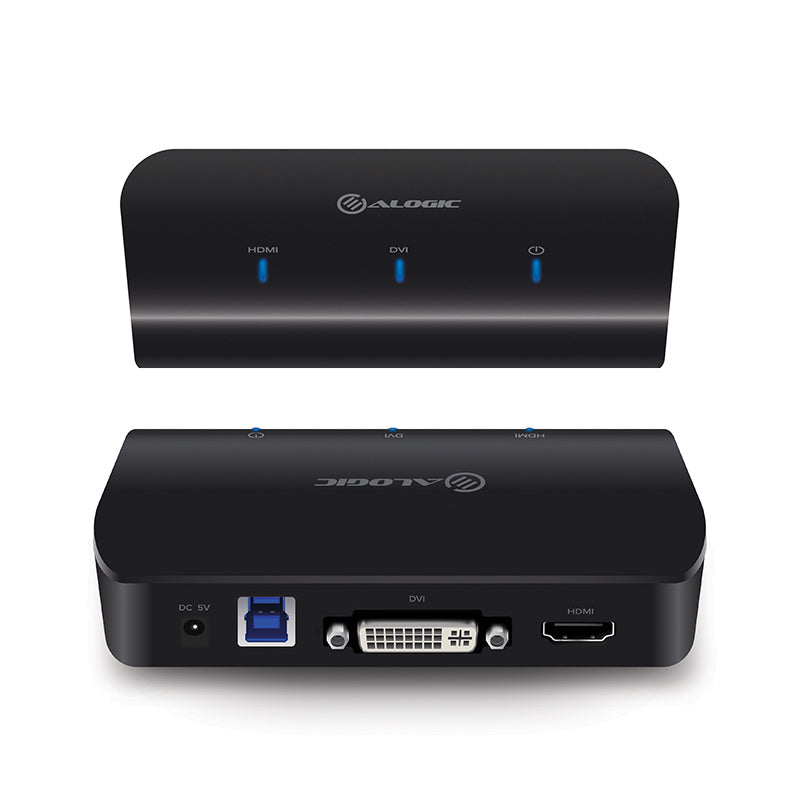 Buy USB 3.0 to HDMI and DVI/VGA Dual Output External Multi Display ...