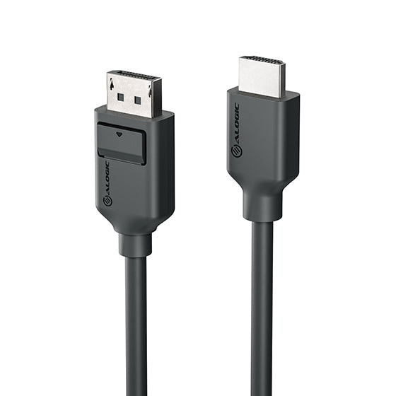 alogic ultra - displayport cable - displayport (m) latched to alogic ultra - displayport cable - displayport (m) latched to